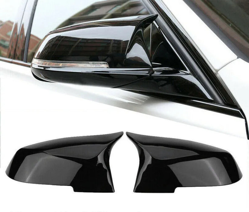 BMW 3 Series F30 Saloon Gloss Black Car Side Mirror Covers