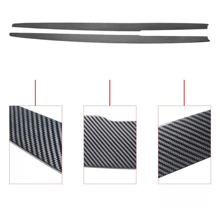 BMW 3 Series F30 F31 Carbon Look Car Side Extension Blades