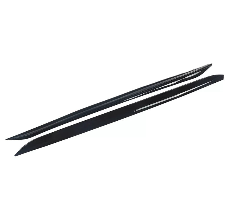 BMW 3 Series G20 Touring Gloss Black Car Side Extension Blades