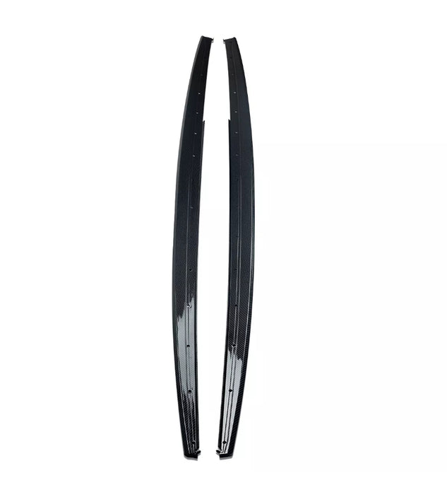 BMW 3 Series F30 F31 Carbon Look Car Side Extension Blades