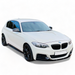 BMW 1 Series F20 F21 Front Splitter Gloss Black 2011-2014 Pre Lci - BMW Body Kits Performance Styling