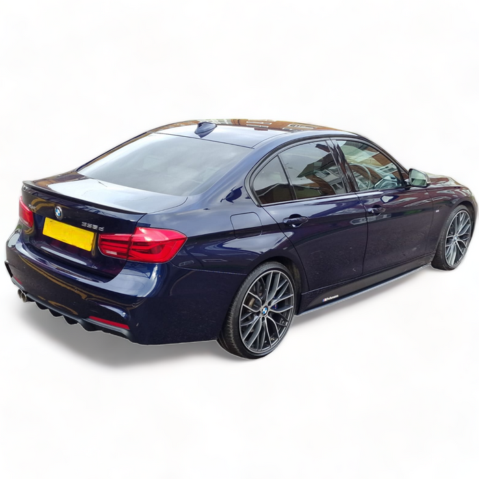 BMW3 series F30 Matte Black kit splitter diffuser sides spoiler