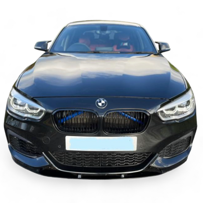 BMW F20 LCI 1 Series Hatchback Gloss Black Front Splitter