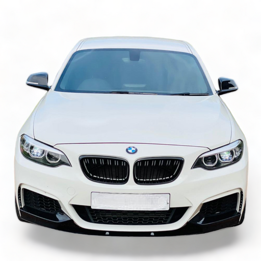 BMW 1 Series F20 F21 Front Splitter Gloss Black 2011-2014 Pre Lci