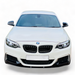 BMW 1 Series F20 F21 Front Splitter Gloss Black 2011-2014 Pre Lci