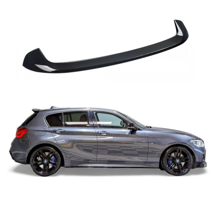 F20 1 series gloss black roof spoiler 