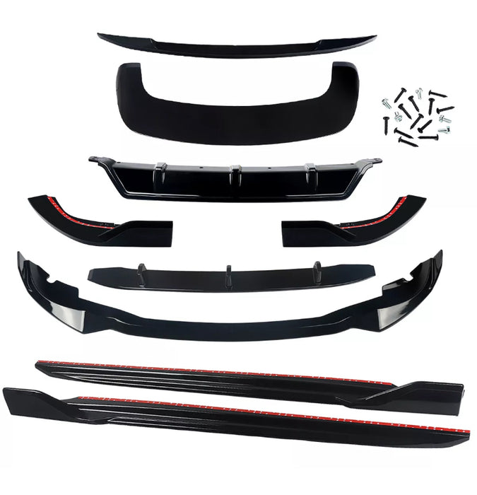 BMW G05 X5 Kit Gloss Black Full BodyKit Splitter Diffuser Spoiler 2018+ - Auto Kits