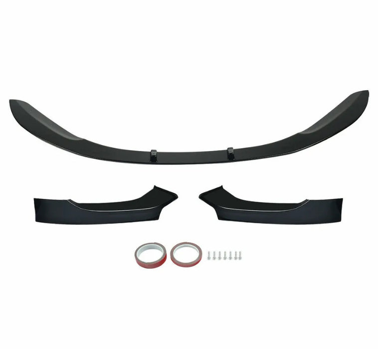 BMW 1 Series F20 LCI Hatchback Gloss Black Front Splitter