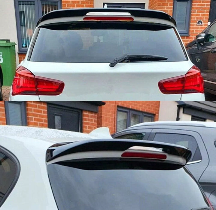 BMW 1 Series F20 LCI Hatchback Gloss Black Car Roof Spoiler